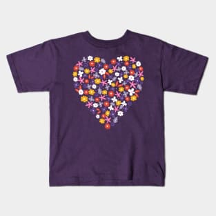 Ditsy Heart Kids T-Shirt